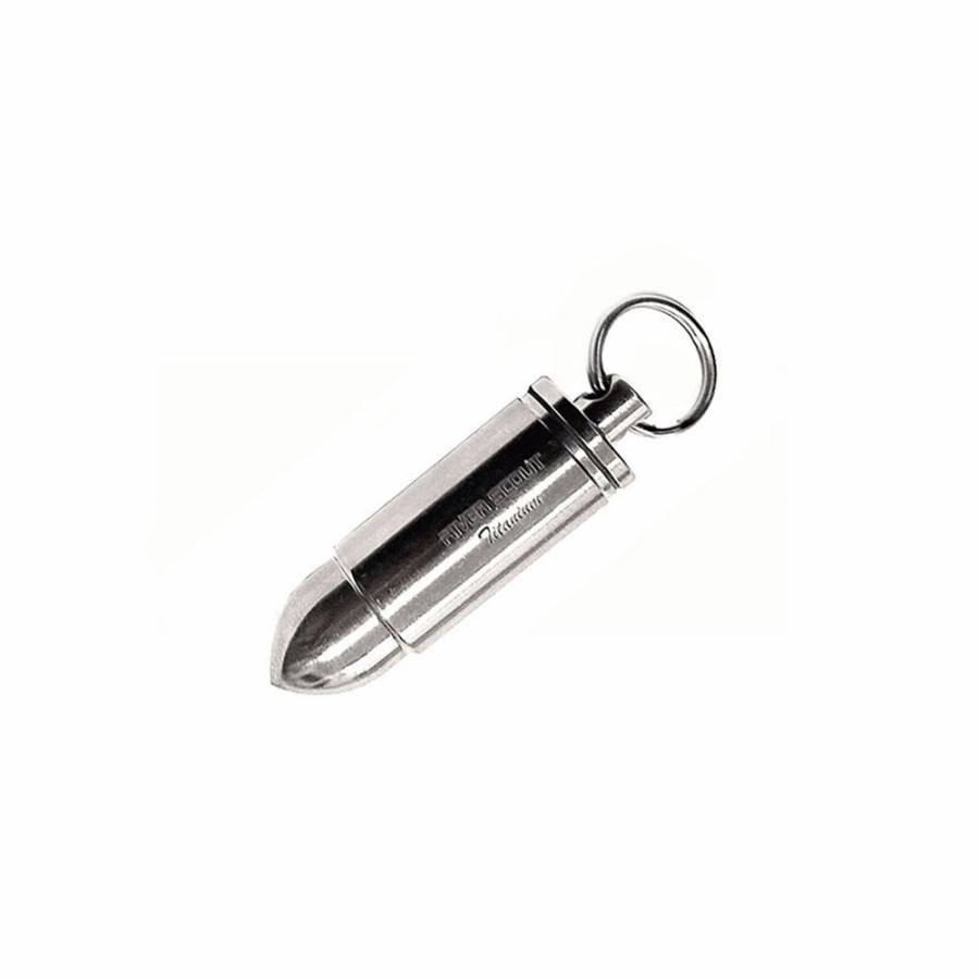 Титановый брелок капсула River Scout Bullet L-Size