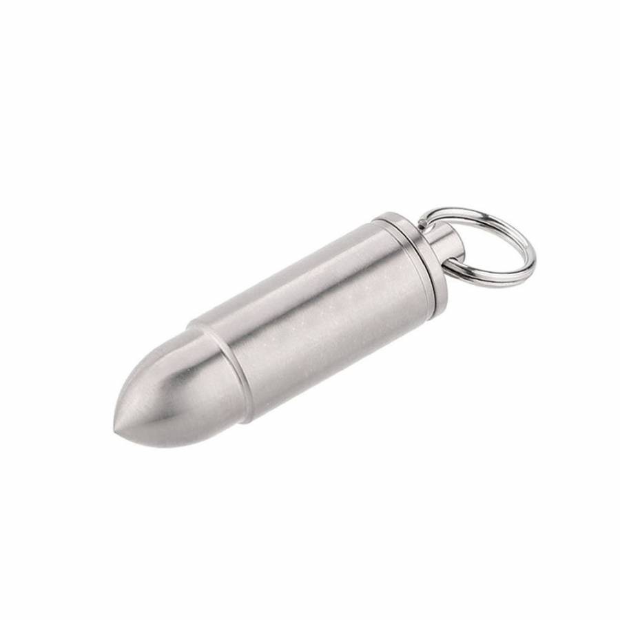 Титановый брелок капсула River Scout Bullet S-Size
