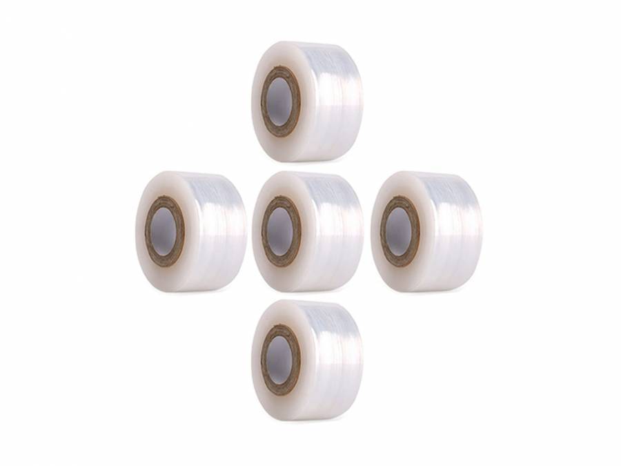 Прививочная биоразлагаемая лента Grafting Tape, 3см х 120м белая 5 шт